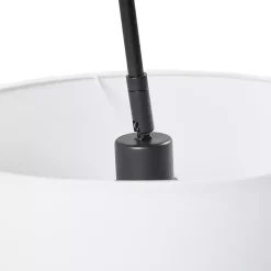 Black Adjustable Arm Modern Floor Lamp