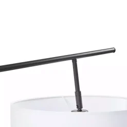 Black Adjustable Arm Modern Floor Lamp