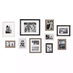 Black and Gray 10-pc. Gallery Wall Frame Set