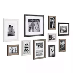 Black and Gray 10-pc. Gallery Wall Frame Set