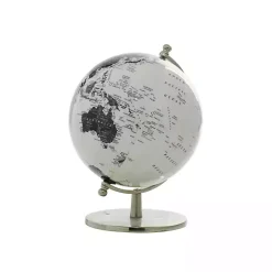 Black and White Aluminum Globe