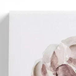 Black and White Flower II Canvas Art Print