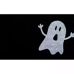 Black and White Ghost Doormat