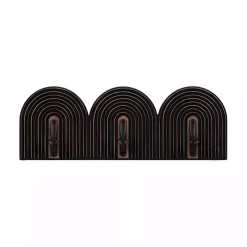 Black Arched Wall Hooks