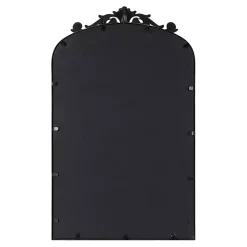 Black Arendahl Arched Mirror, 19x31 in.