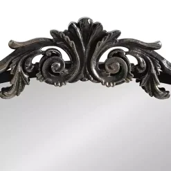 Black Arendahl Arched Mirror, 24x36 in.