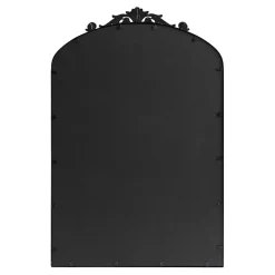 Black Arendahl Arched Mirror, 24x36 in.