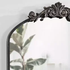Black Arendahl Arched Mirror, 24x36 in.