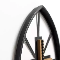 Black Beaded Cross Wall Plaque