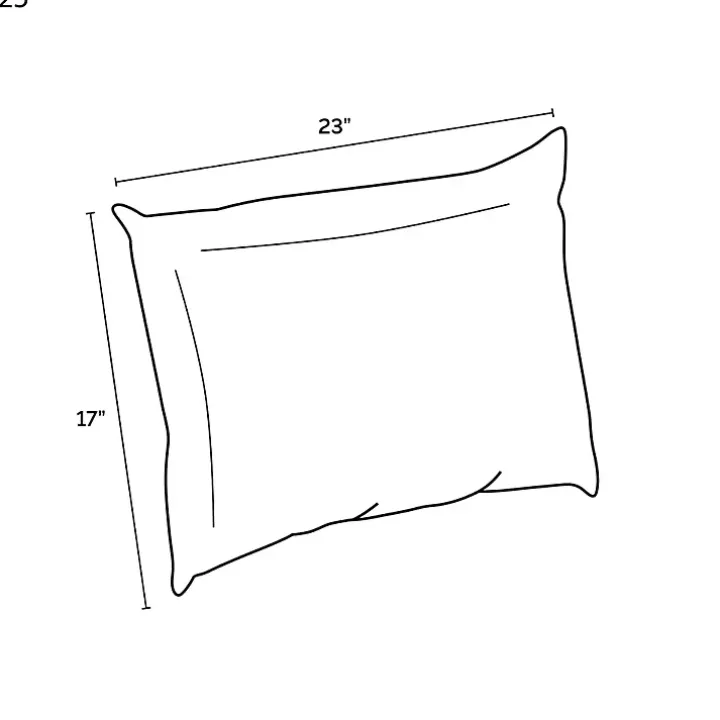 Black Cabana Stripe Outdoor Lumbar Pillow