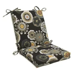 Black Crosby Outdoor Chair Cushion