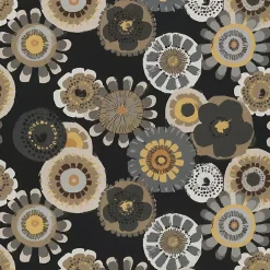 Black Crosby Outdoor Chair Cushion