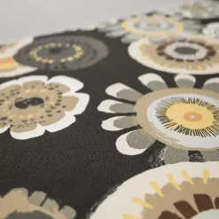 Black Crosby Outdoor Chair Cushion