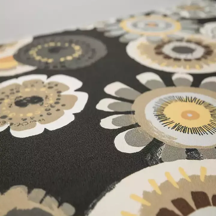 Black Crosby Outdoor Pillows, Set of 2