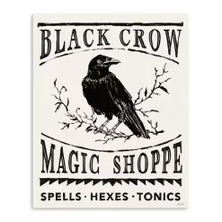 Black Crow Canvas Art Print