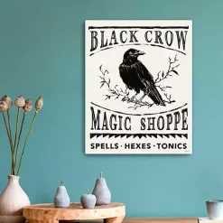 Black Crow Canvas Art Print