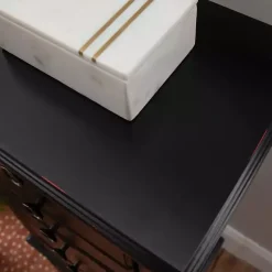 Black 5-Drawer Ollie Petite Jewelry Armoire