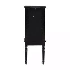 Black 5-Drawer Ollie Petite Jewelry Armoire