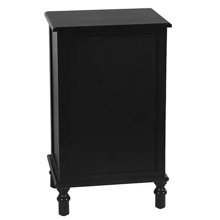 Black 3-Drawer Winnie Accent Table