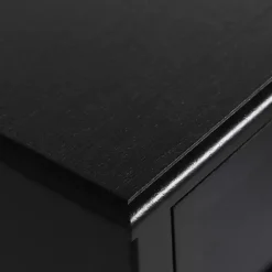 Black 3-Drawer Winnie Accent Table