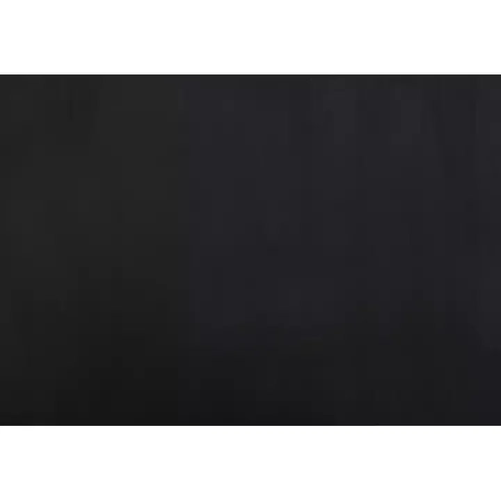 Black Faux Suede Blackout Curtain Panel, 84 in.