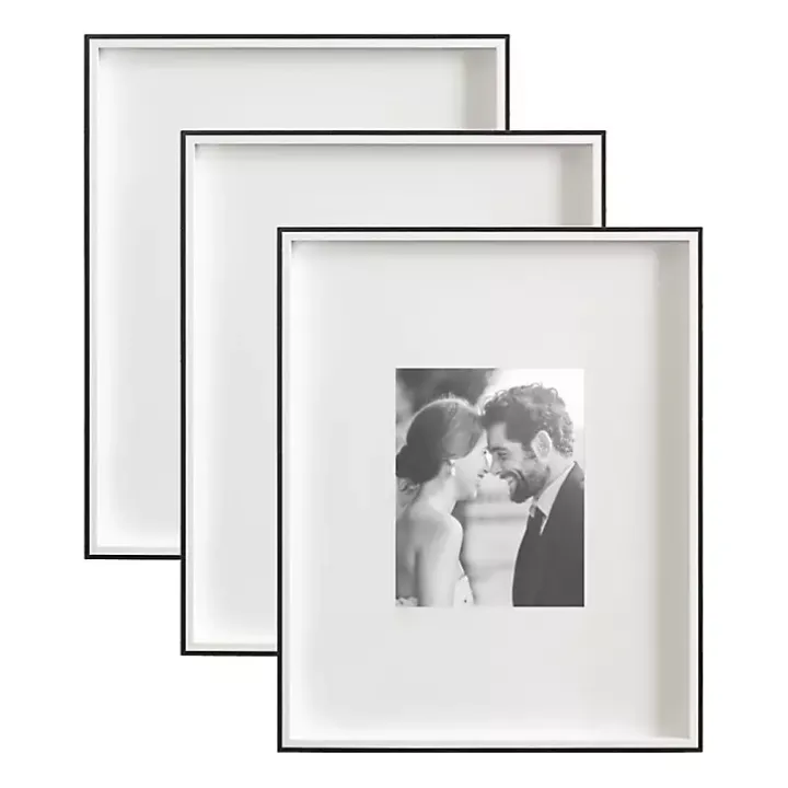Black Gibson 3-pc. Gallery Frame Set, 16x20 in.