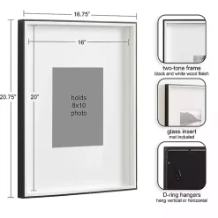 Black Gibson 3-pc. Gallery Frame Set, 16x20 in.