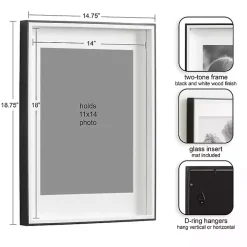 Black Gibson 3-pc. Gallery Frame Set, 14x18 in.