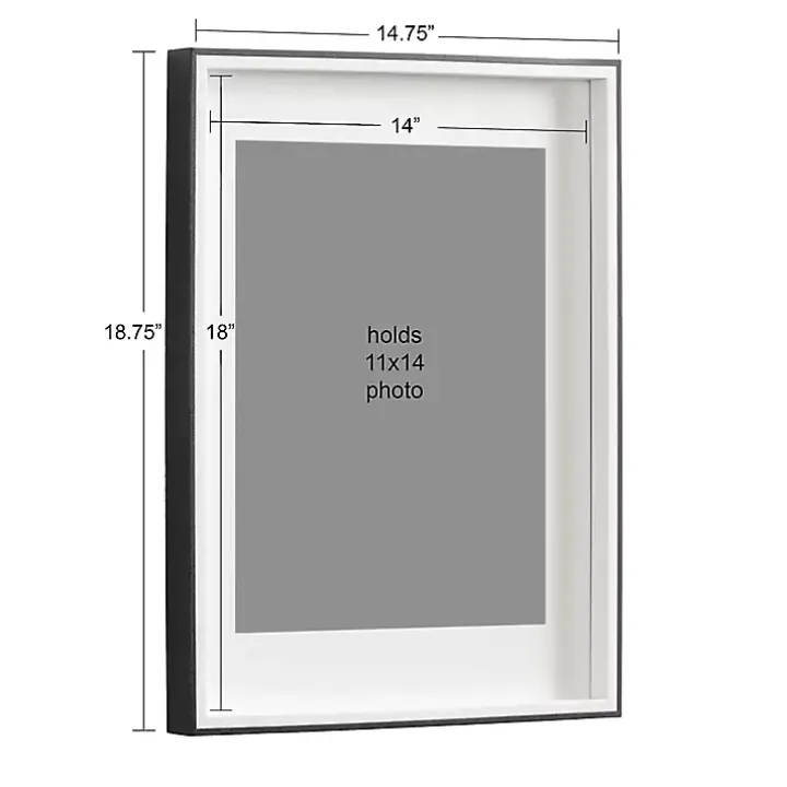 Black Gibson 3-pc. Gallery Frame Set, 14x18 in.