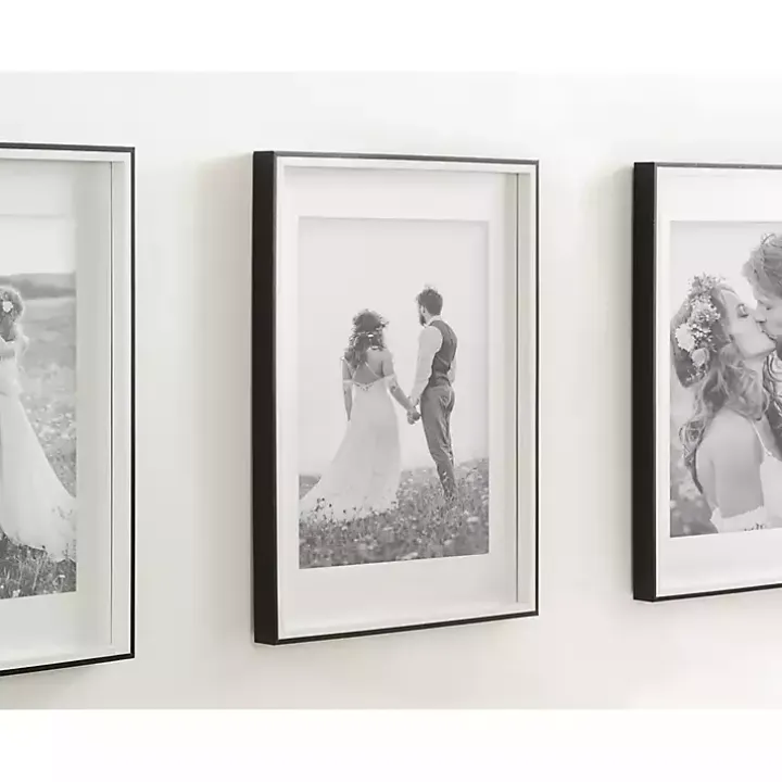 Black Gibson 3-pc. Gallery Frame Set, 14x18 in.