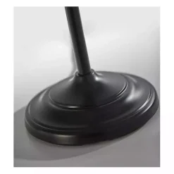 Black Herringbone Floor Lamp