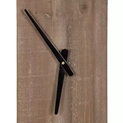 Black Ladd Natural Wood Wall Clock