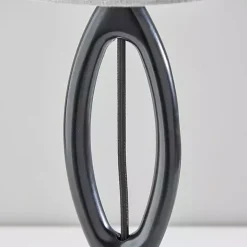 Black Mayfair Open Table Lamp