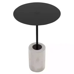 Black Metal & Concrete Janis Cocktail Table