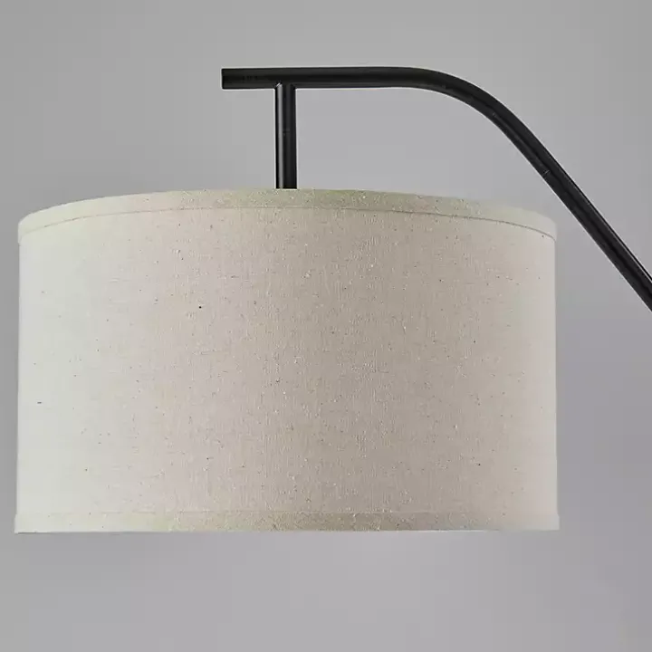 Black Metal Arch Floor Lamp