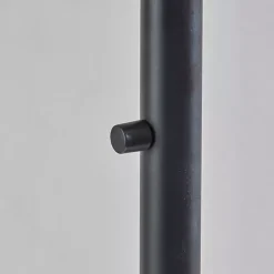 Black Metal Arched Floor Lamp