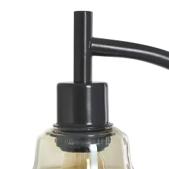 Black Metal Arched Task Lamp