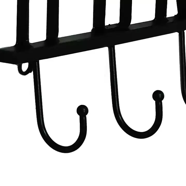 Black Metal Home Wall Hooks