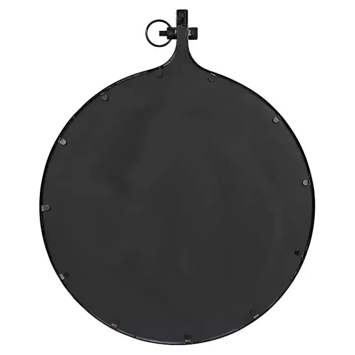 Black Metal Yitro Wall Mirror