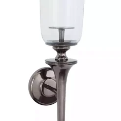 Black Nickel Bell Sconce