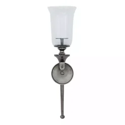 Black Nickel Bell Sconce