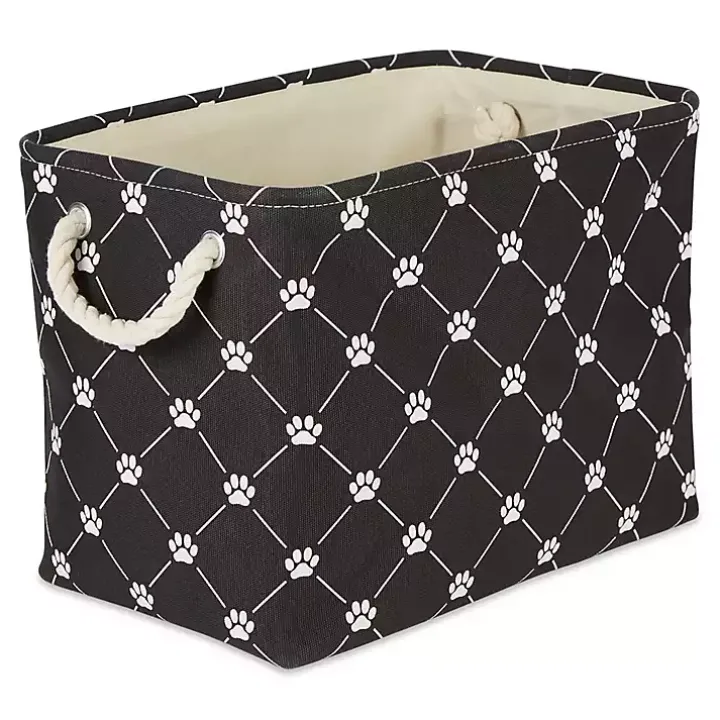Black Paw Trellis Rectangle Basket, 16 in.