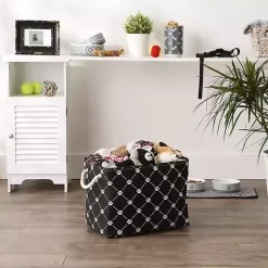 Black Paw Trellis Rectangle Basket, 16 in.