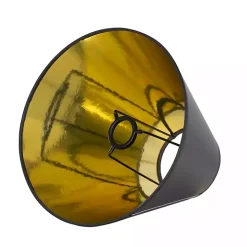 Black Pillar Buffet Lamps, Set of 2