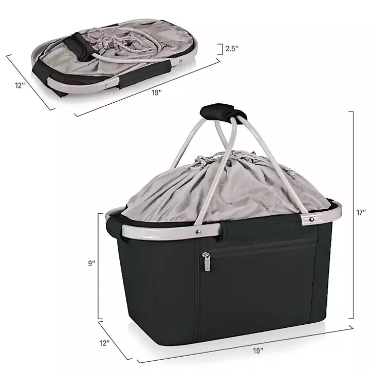 Black South Carolina Gamecocks Cooler Basket