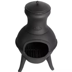 Black Terrace Fire Heater