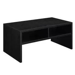 Black Wakefield Shelf Coffee Table