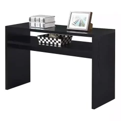 Black Wakefield Tiered Console Table