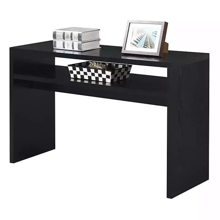 Black Wakefield Tiered Console Table