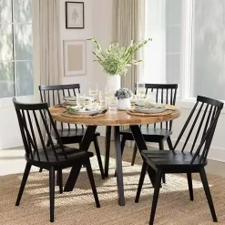 Black Windsor Dining Chair